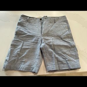 J Crew Shorts Mens 32 Blue Heather